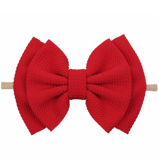 Red | Waffle Headband