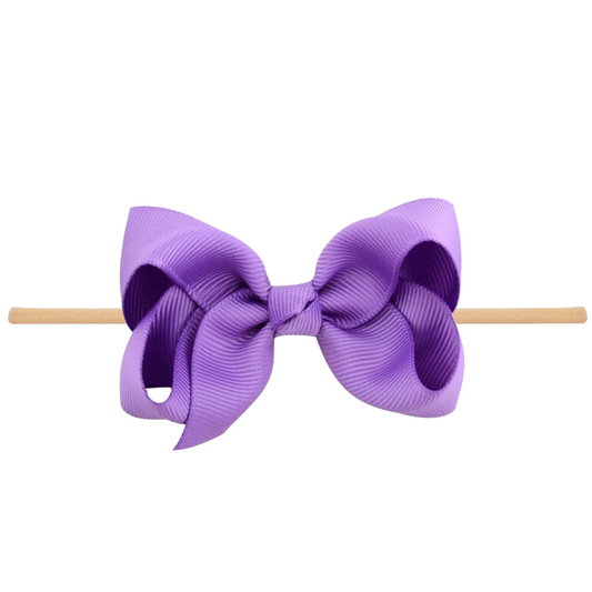 Purple | Boutique Bow Headband