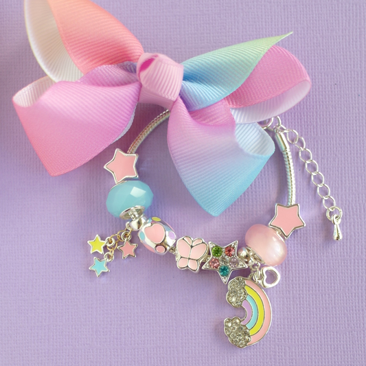 Somewhere Over the Rainbow Charm Bracelet