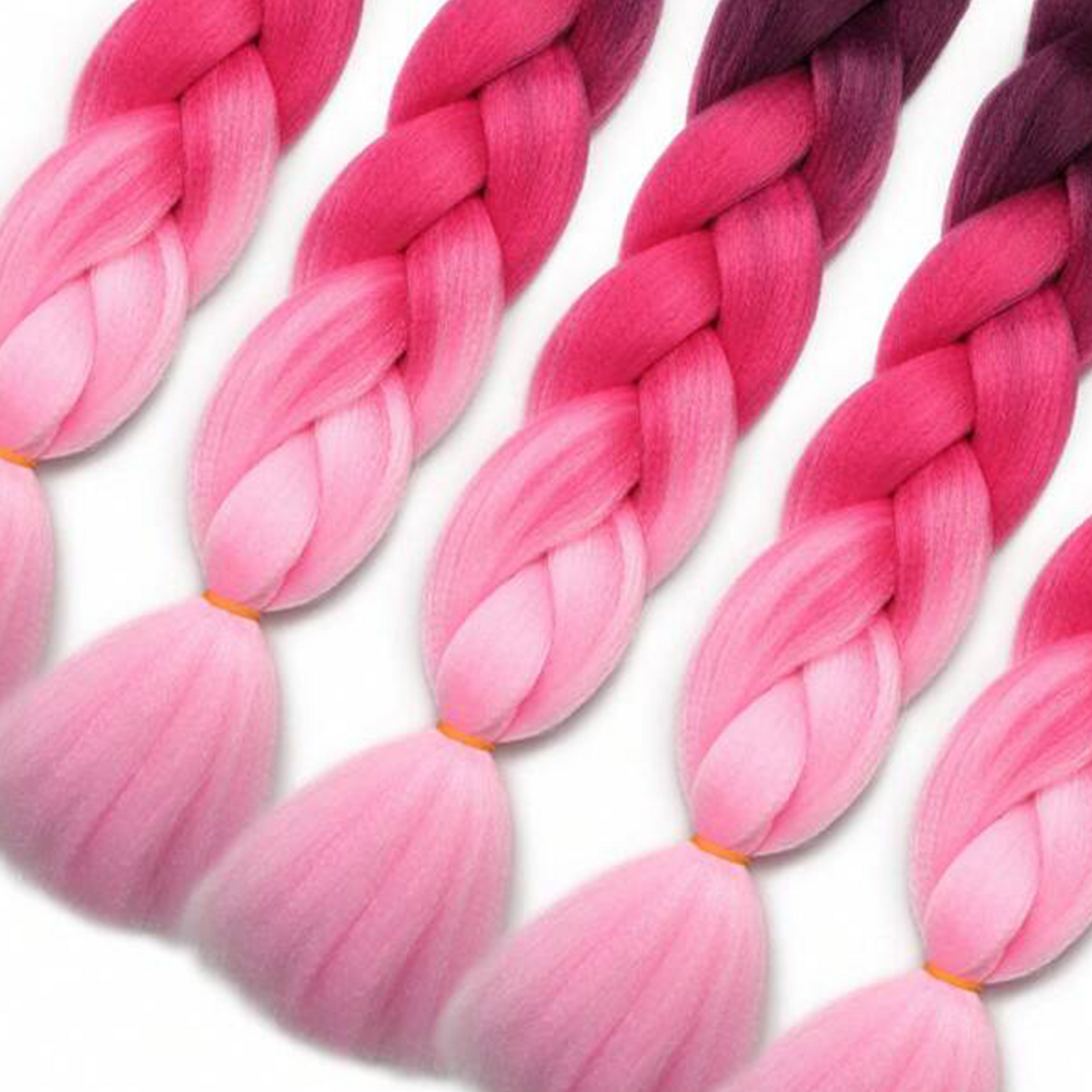 Pretty In Pink | Coloured Braiding Hair Extensions