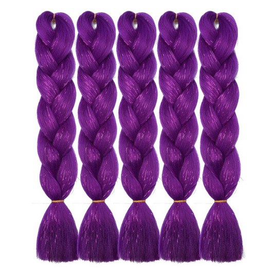 Violet Purple | Coloured Braiding Hair Extensions