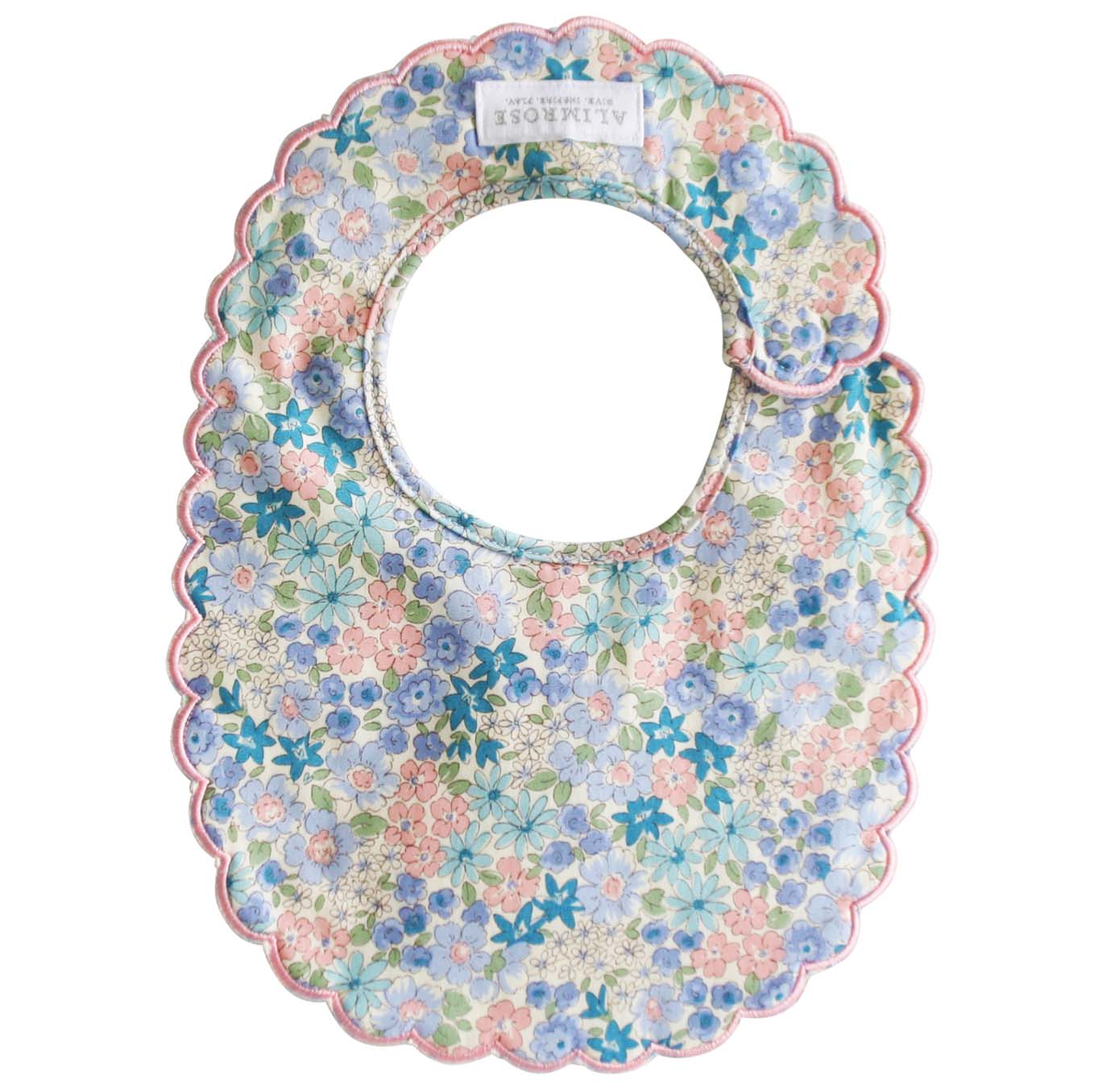 Liberty Blue | Scallop Bib