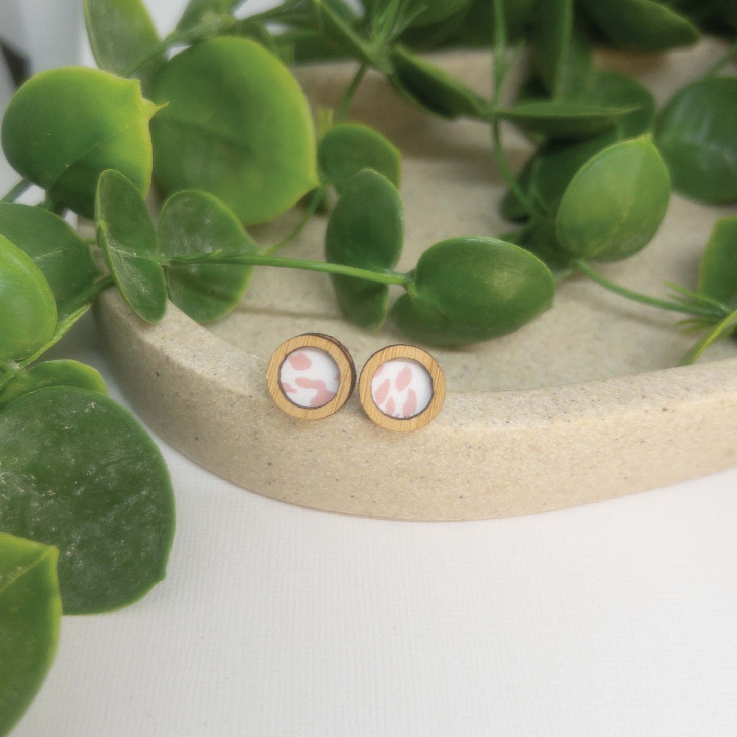 Be Wild | Wooden Statement Stud Earrings