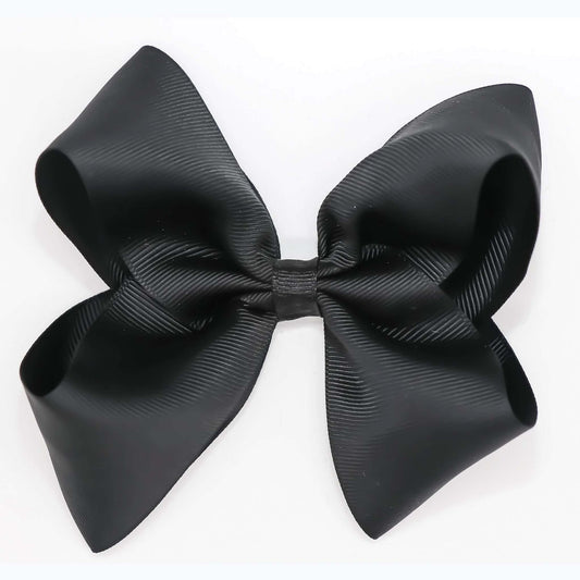 Black | Zali Girl Hair Bow - Large