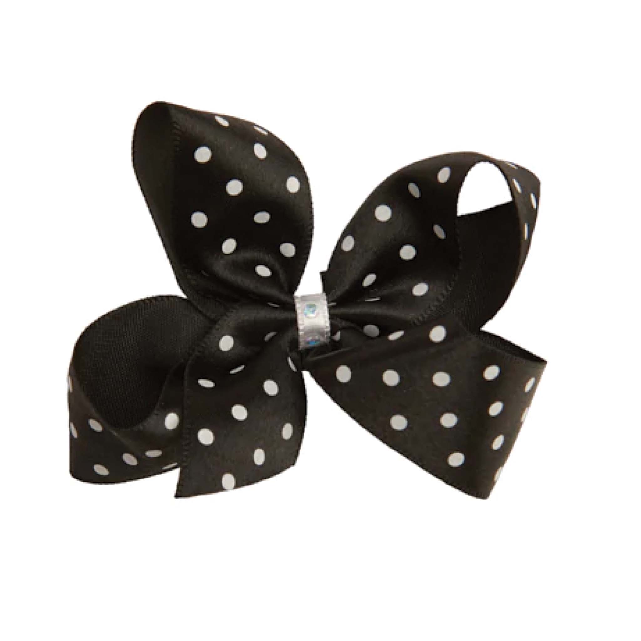 Black | Zali Girl Hair Bow - Small – Sugar High Collection